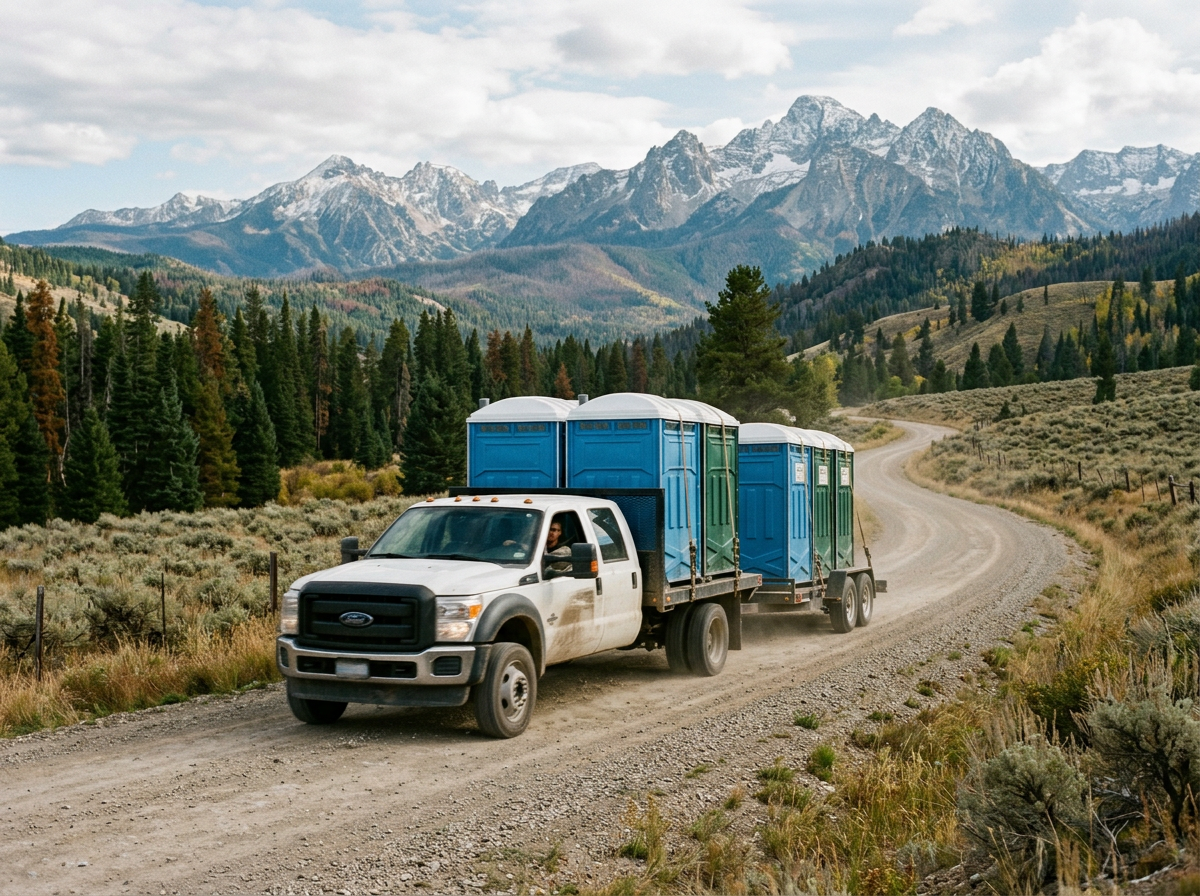 The Idaho Restroom Rentals team