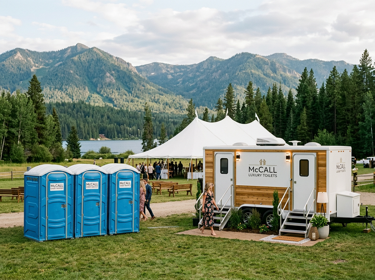 portable toilet and restroom trailer rental in Star