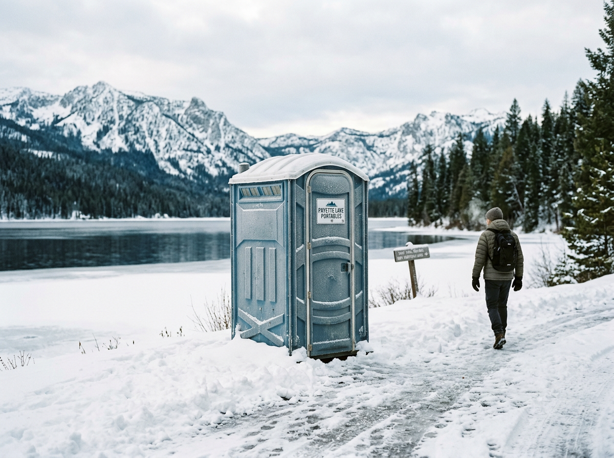 How Cold Weather Affects Porta Potty Use Around Payette Lake